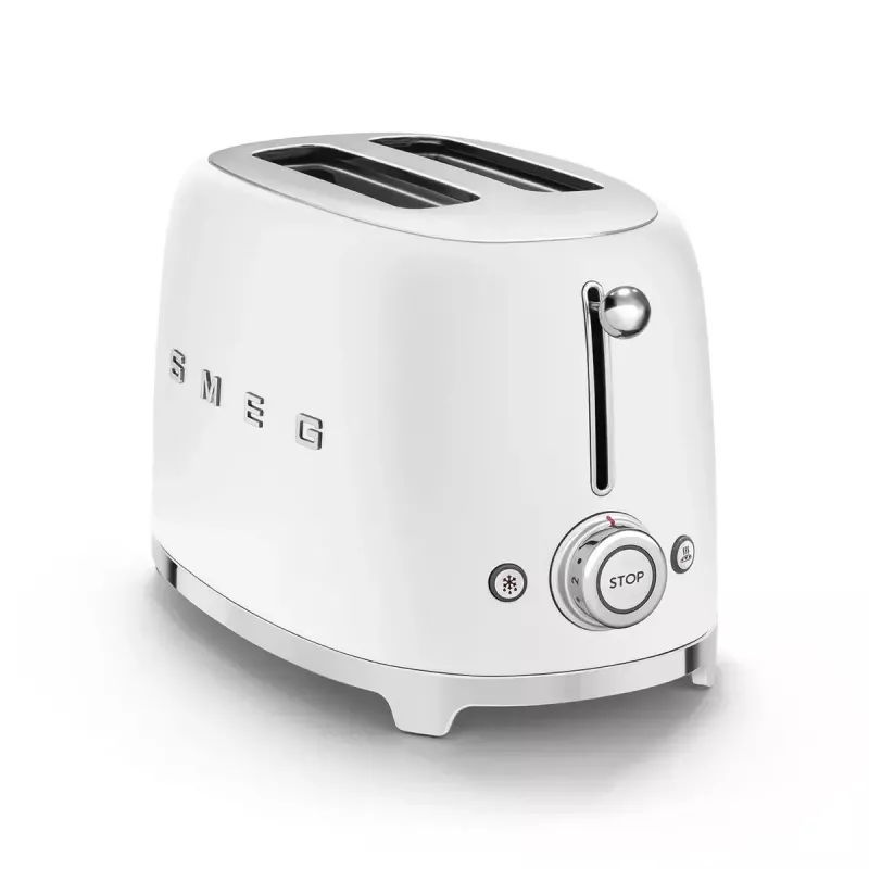 Toaster Smeg 50's Style TSF01WHMEU 2 šķēles Balts