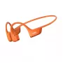 Kaulu vadītspējas austiņas Shokz OpenRun Pro 2 — binaurālas, bezvadu Bluetooth 5.3, IP55, 12 st. darbības laiks, 150 mAh, oranžas, aiz auss stiprināmas