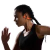 Kaulu vadītspējas austiņas Shokz OpenRun Pro 2 — binaurālas, bezvadu Bluetooth 5.3, IP55, 12 st. darbības laiks, 150 mAh, oranžas, aiz auss stiprināmas
