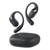 Austiņas JLAB AUDIO SHOKZ OpenFit 2 — kaulu vadītspējas, bezvadu, atvērtas auss ar auss āķi, melnas