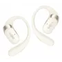 Atvērtās auss bezvadu austiņas Shokz OpenFit 2 — Bluetooth 5.4, IP55, kaulu vadītspēja, 11 h atskaņošana (48 h ar maciņu), USB‑C, smilškrāsā
