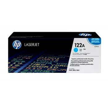 HP 122A ciāna Oriģināls LaserJet tonera kasetne 1 gab.