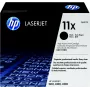 HP 11X augstas ietilpības melna oriģinālā LaserJet tonera kasetne, 1 gab.