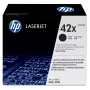 HP 42X augstas ietilpības melns oriģinālais LaserJet tonera kārtridžs 1 gab.