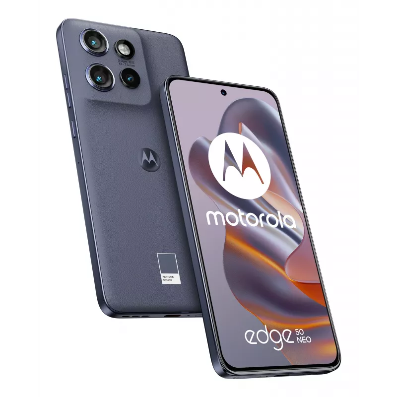 Motorola edge 50 Neo 16,1 cm (6,36 collas) Divu SIM kartiņu Android 14 5G USB Type-C 12 GB 512 GB 4310 mAh Pelēks