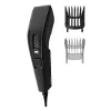 Matu griežamā mašīnīte Philips 3000 series HC3510/15 melna — nerūsējošā tērauda asmeņi, 0,5 mm līdz 23 mm, 13 garuma soļi
