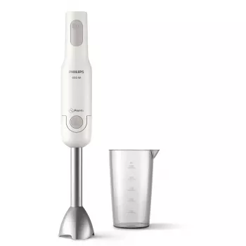Iegremdes blenderis Philips HR2534/00 — 650 W, 2 ātrumi, impulss, metāla kāts, balts