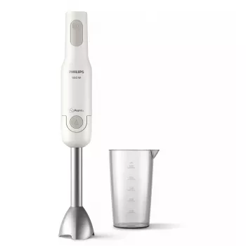 Iegremdes blenderis Philips HR2534/00 — 650 W, 2 ātrumi, impulss, metāla kāts, balts