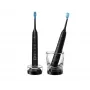 Sonic electric toothbrush Philips DiamondClean 9000 HX9914/54, 2 handles, 5 modes, Melns, Bluetooth, 1 charger