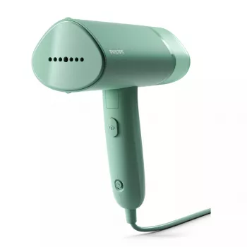 Rokas apģērbu tvaicētājs Philips 3000 sērija STH3010/70 — 1000 W, 20 g/min nepārtraukta tvaika plūsma, 2 m vads, salokāms, noņemama tvertne