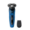Elektriskais skuveklis Philips Series 5000 S5466/17 — rotējošs 3-galviņu, Li-Ion akumulators, 50 min darbības laiks, mazgājams, mitrai un sausai skūšanai