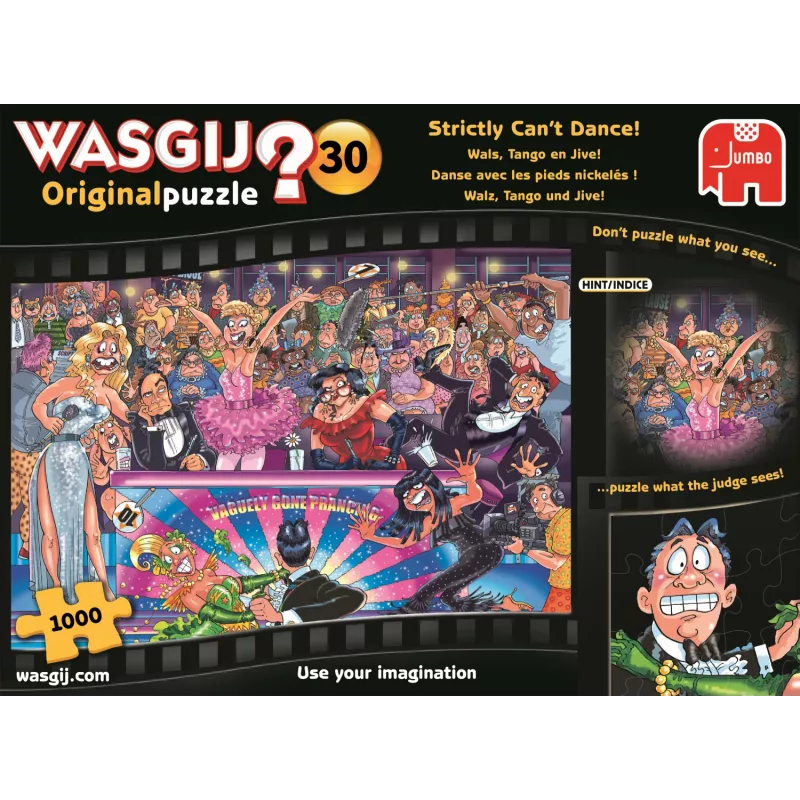 Puzle Jumbo Wasgij Original 30 1000 gab. Komiksi 1000 gab.
