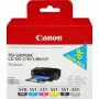 Canon PGI-550/CLI-551 PGBK/C/M/Y/BK/GY 6 tintes kasetņu komplekts