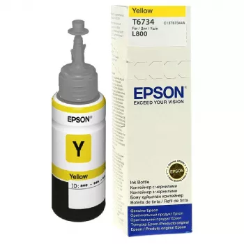 Epson T6734 dzeltena tintes pudele 70 ml