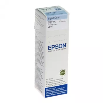 Epson T6735 tintes pudele, 70 ml, gaiši ciāna