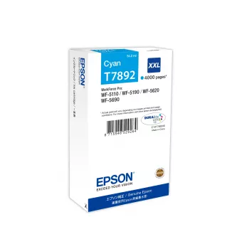 Epson tintes kasetne C13T789240 T7892XXL XXL ciāna