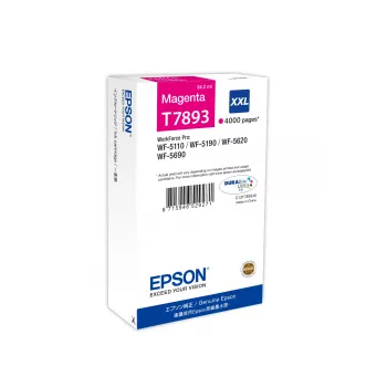 Kasetne Epson Ink C13T789340 T7893XXL XXL Magenta