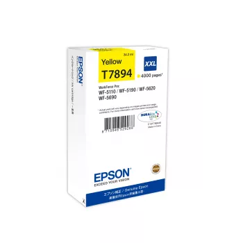 Kasetne Epson Ink C13T789440 T7894XXL XXL Yellow