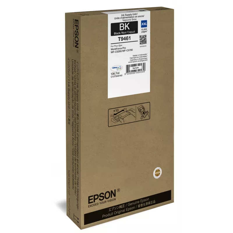 Epson WF-C5x90 sērijas tintes kasetne XXL melna