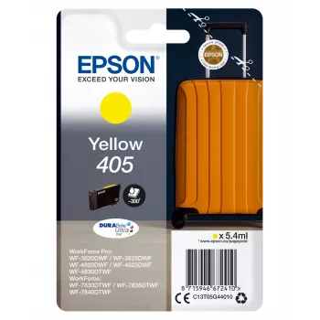 Epson 405 DURABrite Ultra tintes kārtridžs 1 gab. Oriģināls Standarta ietilpība Dzeltens