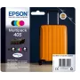 Epson 405 DURABrite Ultra Ink tintes kasetne 1 gab. Oriģināla standarta ietilpība melna, ciāna, fuksīna, dzeltena