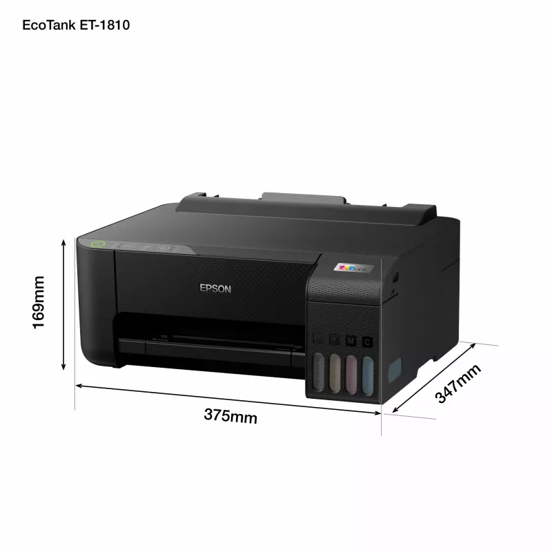 Epson EcoTank ET-1810 tintu printeris Krāsu 5760 x 1440 DPI A4 Wi-Fi
