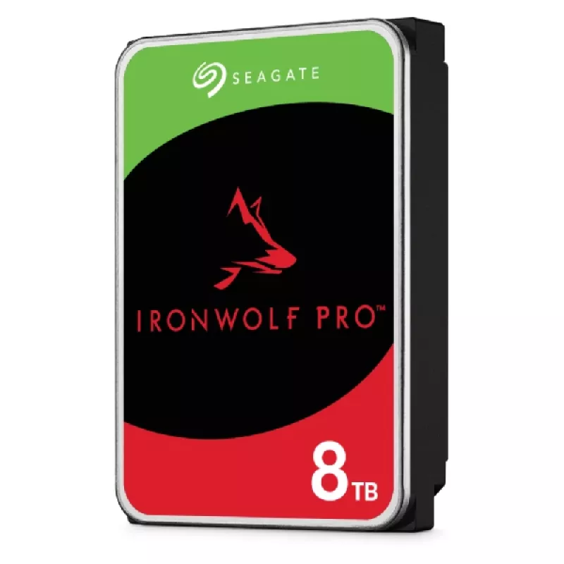 Seagate IronWolf Pro ST8000NT001 iekšējais cietais disks 8 TB 7200 RPM 256 MB 3.5 collu Serial ATA III