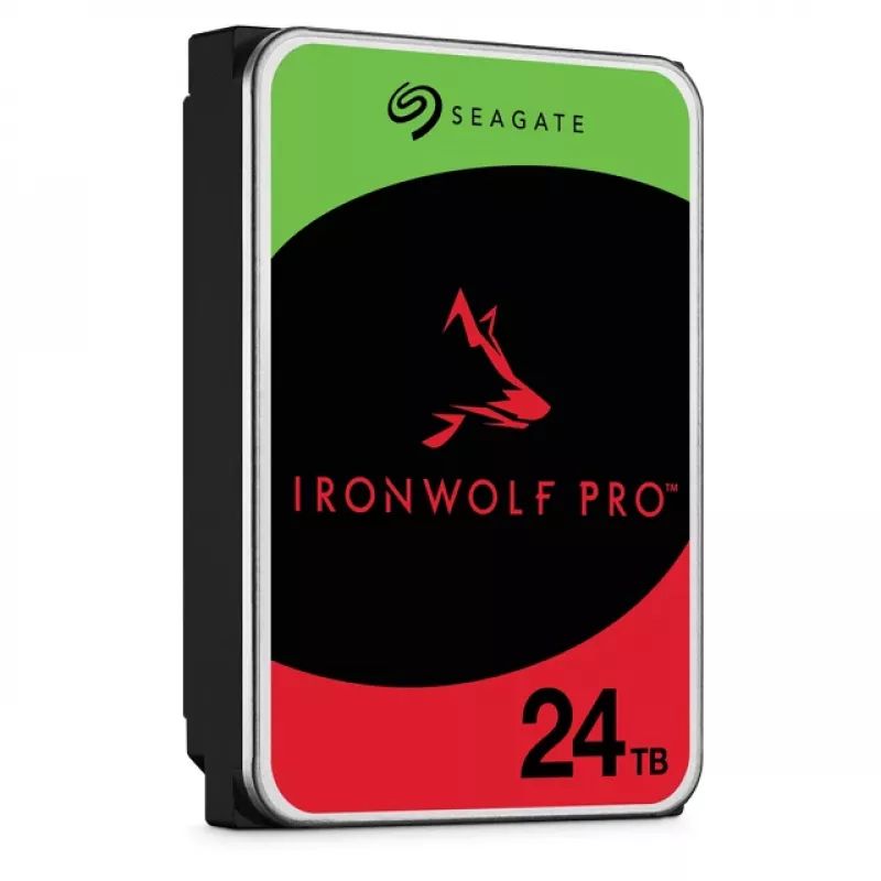 Seagate IronWolf Pro ST24000NT002 iekšējais cietais disks 24 TB 7200 RPM 512 MB 3,5 collu Serial ATA III