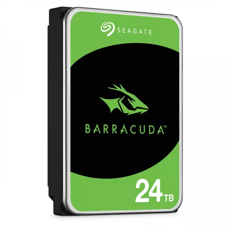 Seagate Barracuda darbvirsmas 24 TB HDD iekšējais cietais disks 7200 apgr./min 512 MB 3,5 collu Serial ATA