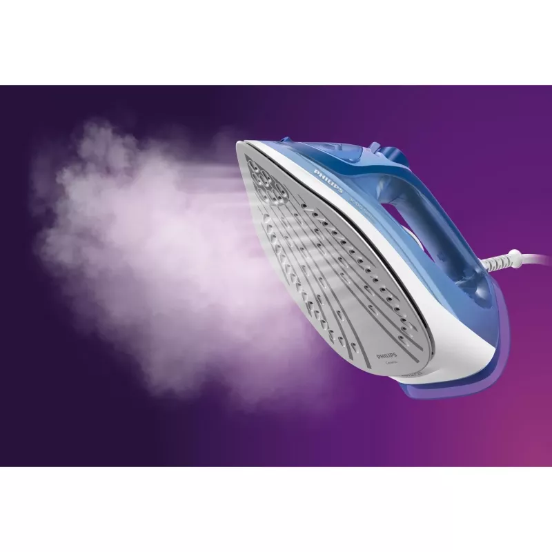 Tvaika gludeklis Philips 3000 sērija DST3031/20 — 2400 W, 0,3 L ūdens tvertne, keramikas zole, 40 g/min nepārtraukts tvaiks