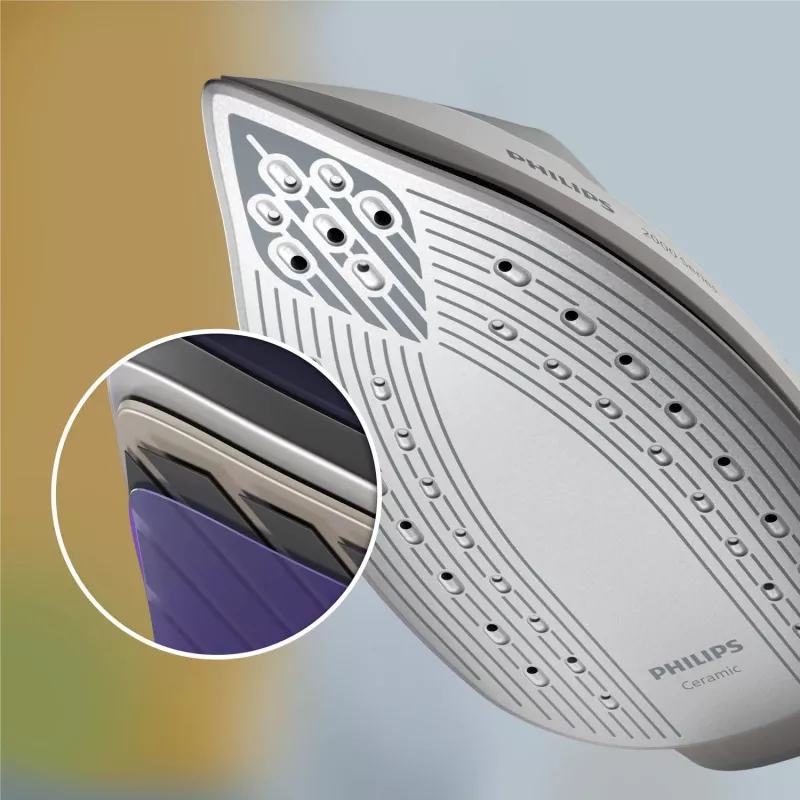 Philips 2000 series PSG2000/80 tvaika gludināšanas stacija 2400 W 1,4 L keramiskā zole pelēka, balta