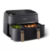 Karstā gaisa fritieris Philips 3000 Series Dual Basket Airfryer NA352/00 — 9 L, 2750 W, divi grozi, 8 programmas, 40–200°C