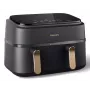 Karstā gaisa fritieris Philips 3000 Series Dual Basket Airfryer NA352/00 — 9 L, 2750 W, divi grozi, 8 programmas, 40–200°C