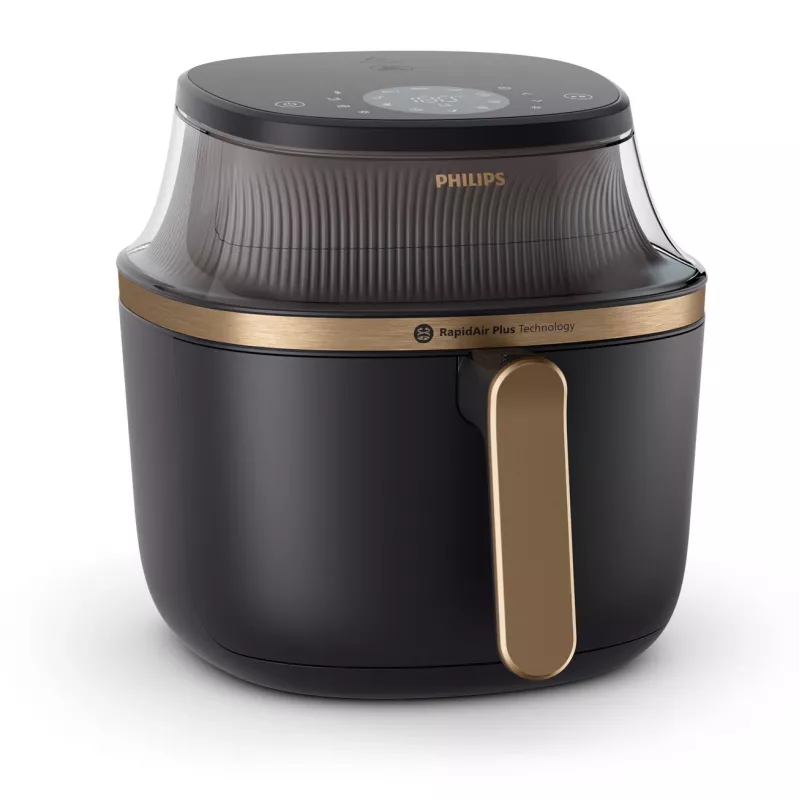 Gaisa fritieris Philips 3000 Series NA332/00 — 6,2 L, 1700 W, skārienjutīgs LED, 16 programmas