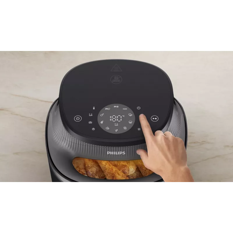 Gaisa fritieris Philips 3000 Series NA332/00 — 6,2 L, 1700 W, skārienjutīgs LED, 16 programmas