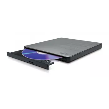 HITACHI-LG DATA STORAGE plāns Portable DVD-writer - Gp60nw60 - USB 2.0 - Silver