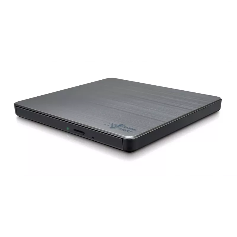 HITACHI-LG DATA STORAGE plāns Portable DVD-writer - Gp60nw60 - USB 2.0 - Silver
