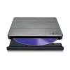 HITACHI-LG DATA STORAGE plāns Portable DVD-writer - Gp60nw60 - USB 2.0 - Silver