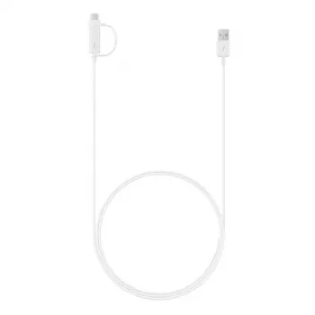 Samsung EP-DG930 USB kabelis USB 2.0 1.5 m USB A USB C/Micro-USB B Balts