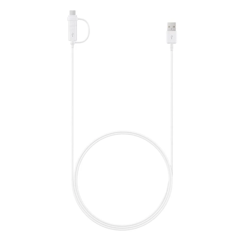 Samsung EP-DG930 USB kabelis USB 2.0 1.5 m USB A USB C/Micro-USB B Balts