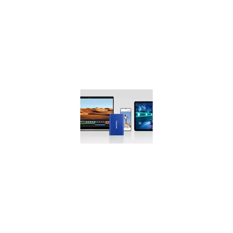 Samsung Portable SSD T7 2 TB USB Type-C 3.2 Gen 2 (3.1 Gen 2) pelēks