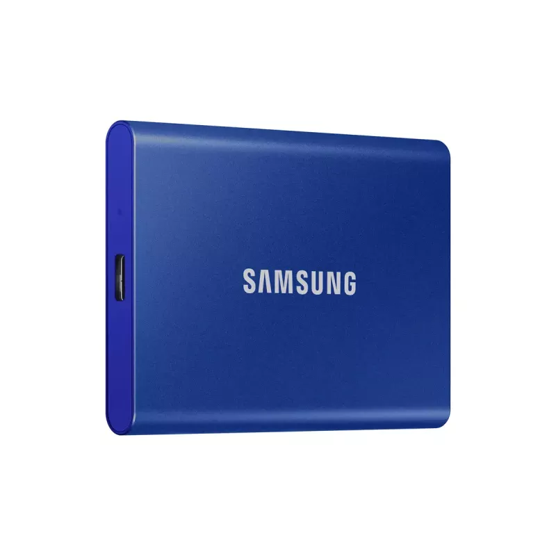 Ārējais SSD Samsung T7 Portable 2TB USB Type-C 3.2 Gen 2 zils (NVMe, 1050/1000 MB/s)