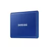 Ārējais SSD Samsung T7 Portable 1 TB, USB-C 3.2 Gen 2, NVMe, AES-256 aparatūras šifrēšana, zils