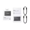 Samsung Portable SSD T7 1 TB USB Type-C 3.2 Gen 2 (3.1 Gen 2) Pelēks
