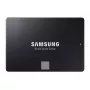 SSD 2.5 collu Samsung 870 EVO 1000 GB — SATA III, lasīšana 560 MB/s, rakstīšana 530 MB/s, melns