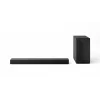 Soundbar LG S60T 3.1 kanāls, 340 W RMS, bezvadu zemfrekvences skaļrunis, Bluetooth 5.3, HDMI ARC, optiskā ieeja, USB, melns
