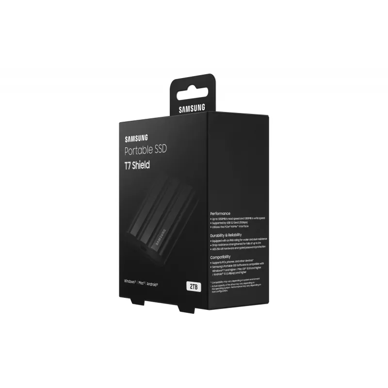 Samsung MU-PE2T0S 2 TB USB Type-C 3.2 Gen 2 (3.1 Gen 2) melns