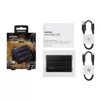 Samsung MU-PE4T0S 4 TB USB Type-C 3.2 Gen 2 (3.1 Gen 2) Melns