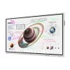 Samsung WM75B interaktīvā tāfele 190,5 cm (75 collas) 3840 x 2160 pikseļi Skārienekrāns Pelēks, Balts