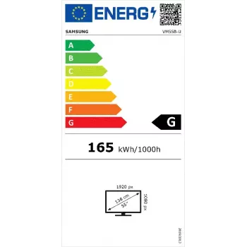 Samsung VM55B-U monitors 55 collu Full HD LED IPS 1920 x 1080, 500 cd/m², 24/7, VESA, melns